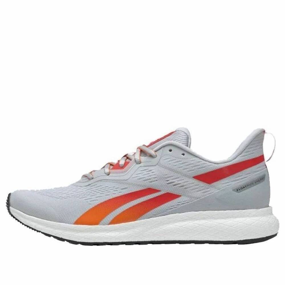 NEW REEBOK men's forever floatride energy 2.0 sneaker in grey/orange